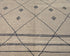 8x11 Moroccan Gray Hand Woven Wool Area Rug